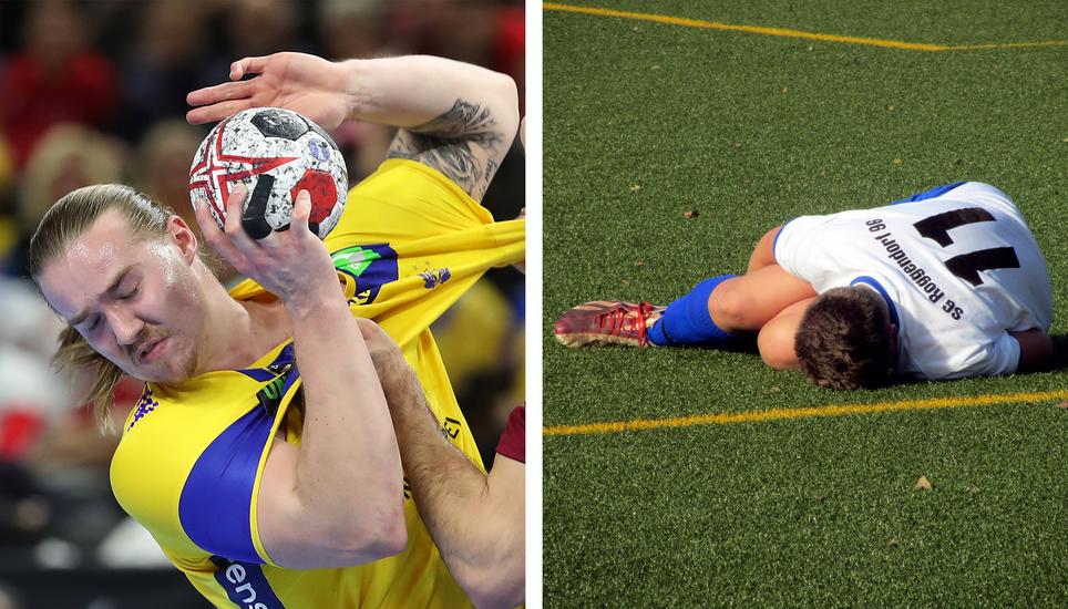 Sind Handballer oder Fussballer härter im Nehmen? Bild: RD/Pixabay/Key