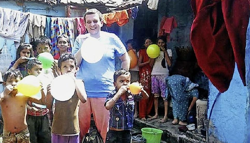 Marcus Pohl setzt sich für Kinder in den Slums von Kalkutta ein. Bild: Marcus Pohl
