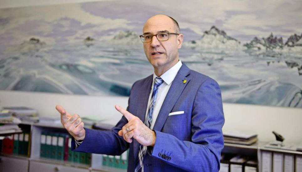 Ein forscher Verwaltungsjurist, der sich politisch nicht einordnen lässt: der Schaffhauser Staatsschreiber Stefan Bilger. Bild: Selwyn Hoffmann