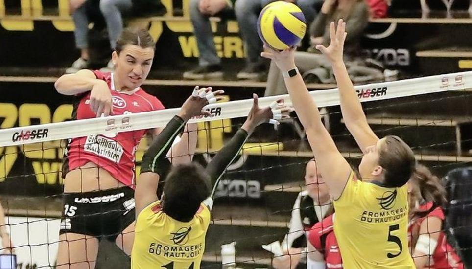 Jessica Wagner buchte die entscheidenden Punkte zum 3:1-Heimsieg. Bild: W. Schläpfer