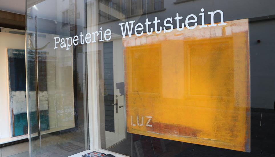 Die Papeterie Wettstein prägte die Unterstadt für viele Jahre. Heute erinnert nur noch ein Schaufenster an das Geschäft.