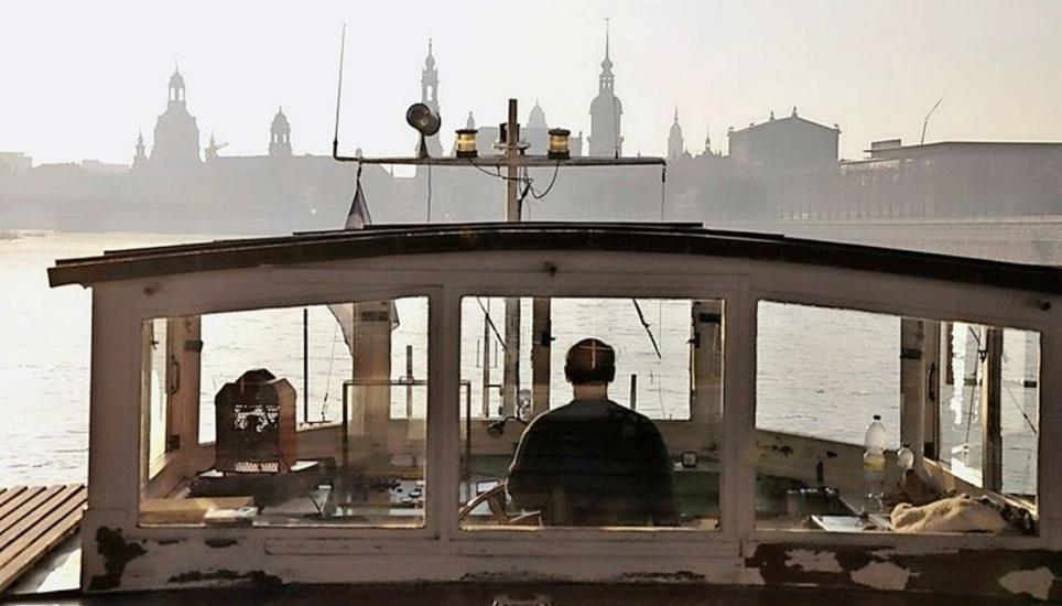 Am 21. Januar trafen Schiff und Besatzung in Dresden ein.