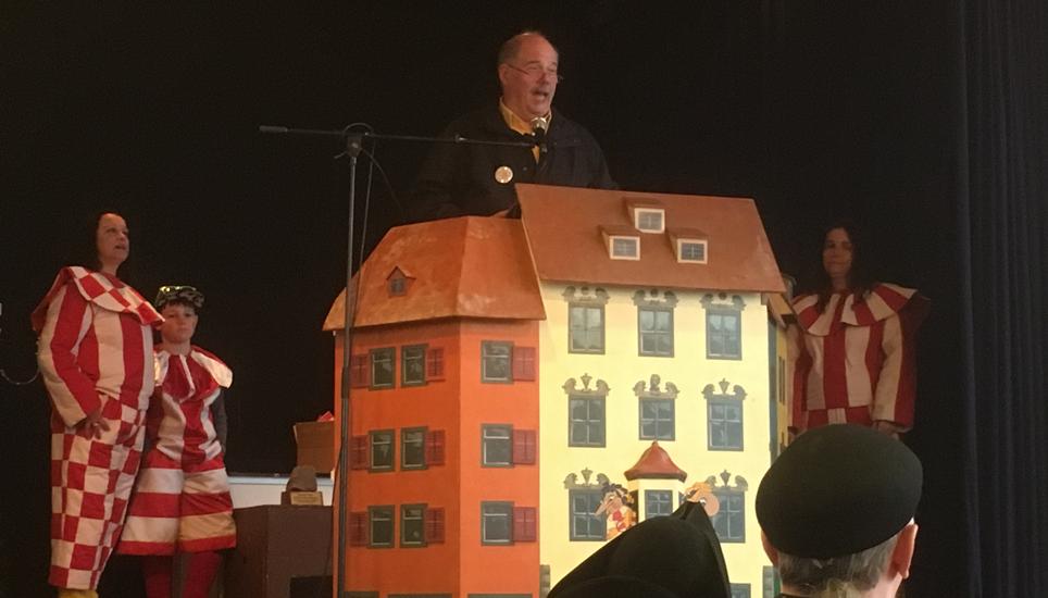 Am Zunftmeisterempfang wurde wieder der Chnorz und der Bsetzi verliehen.
