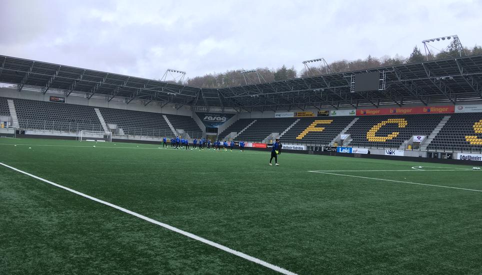 Beim FC Schaffhausen rollt der Ball noch nicht. Archivbild