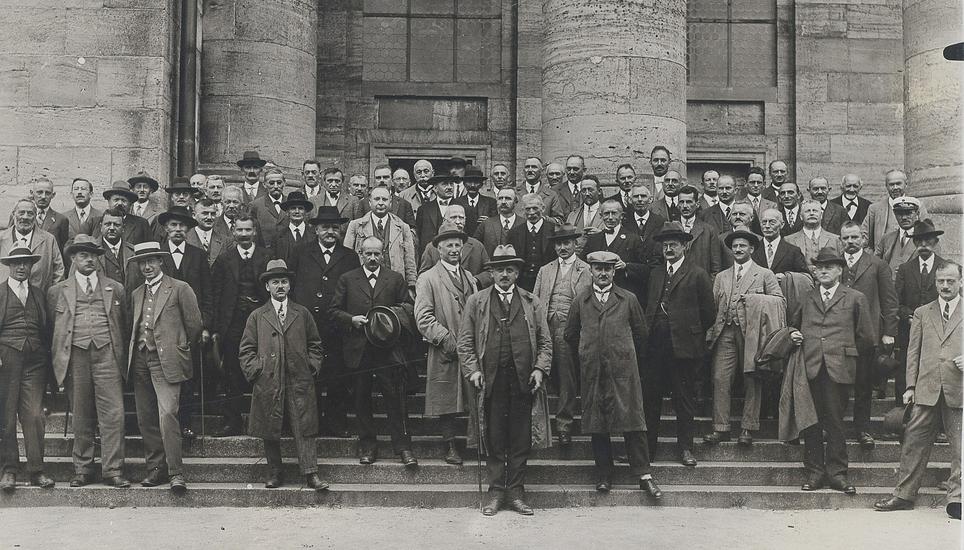 Der Schaffhauser Kantonsrat reiste im Jahr 1928 in den Schwarzwald.