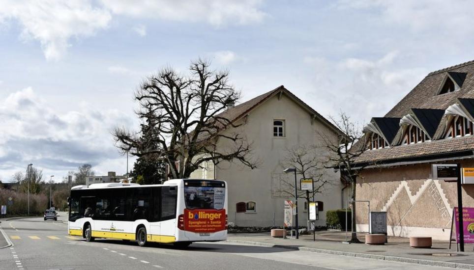 Die Buslinie 5 fährt auch ab dem Dezember noch nicht ins Quartier Trenschen. Bild: Tamara Schori