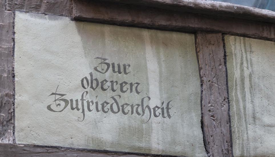 Auch hier sollte man wohl lieber in den oberen Stock ziehen, will man ein schönes Leben führen.