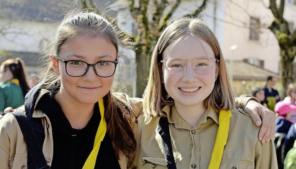 Leonie Frei und Ursina Winiger hoffen, dass viele neue Leute an den Schnuppertag kommen.