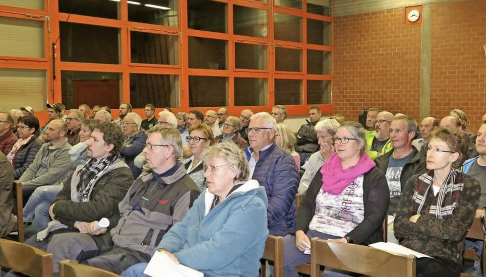 An der Gemeindeversammlung in Siblingen war man sich einig: Allen Anträgen wurde zugestimmt. Bild: Rolf Hauser