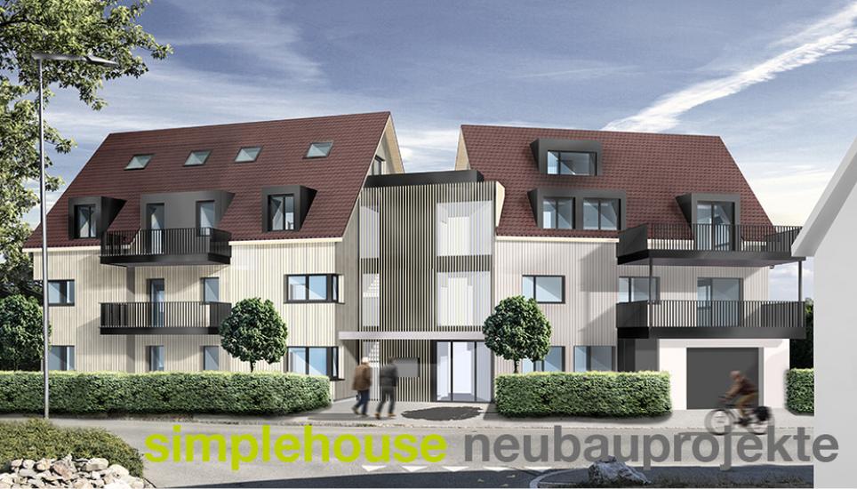 Auch Investoren – wie hier für die Eigentumswohnungen an bester Lage in Stetten (SH) – setzen auf die digitale und innovative Rundumvermarktung durch simplehouse.