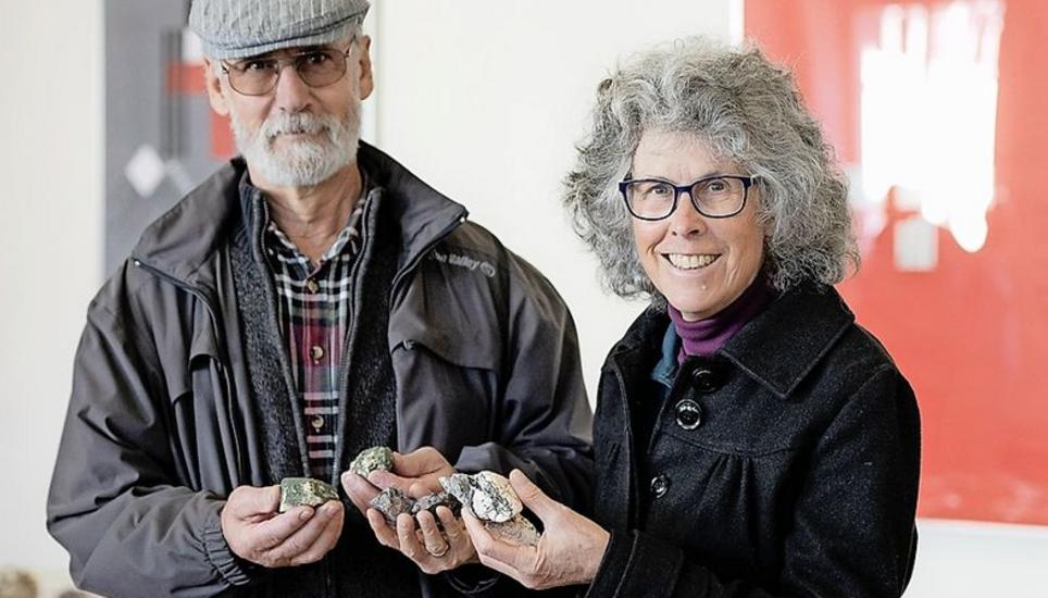 Beatrice Hänni fühlte sich in alte Zeiten versetzt. Mit ihrem Mann Jörg Hänni sammelt sie auch für den Enkel.