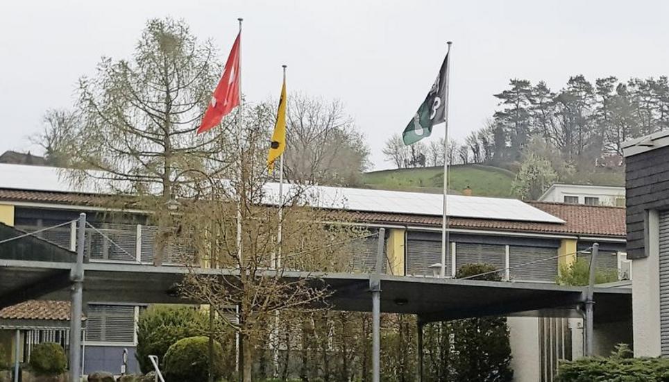Am 19. Mai stimmt Thayngen über die Aufstockung des Reckenschulhauses ab. Bild: Andreas Schiendorfer