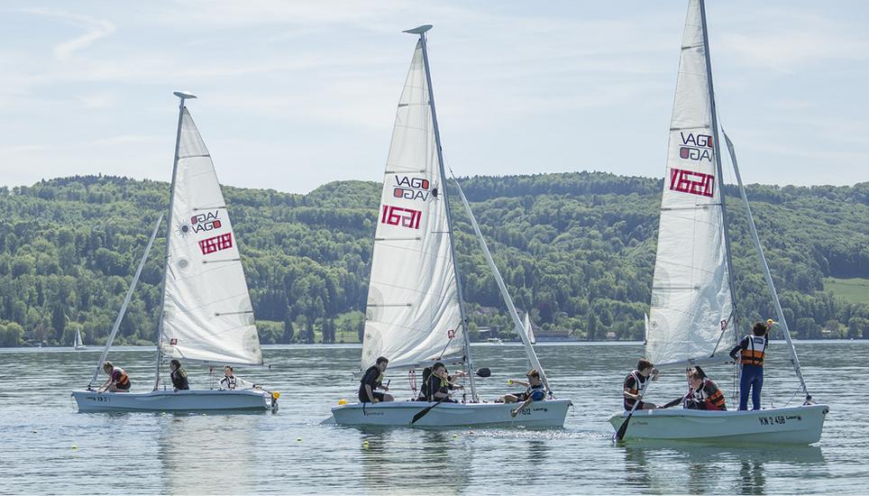 Segeln und Rudern sind fester Bestandteil des Sportunterrichts.