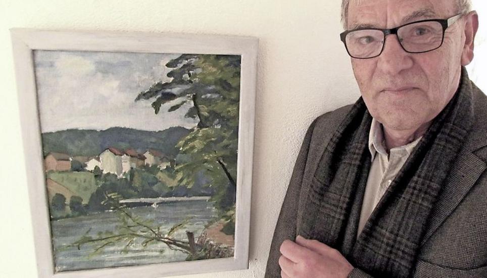 Das Bild «Nohl» (1966) gehört zu Markus Mäders Erstlingswerken. Bild: Ernst Hunkeler