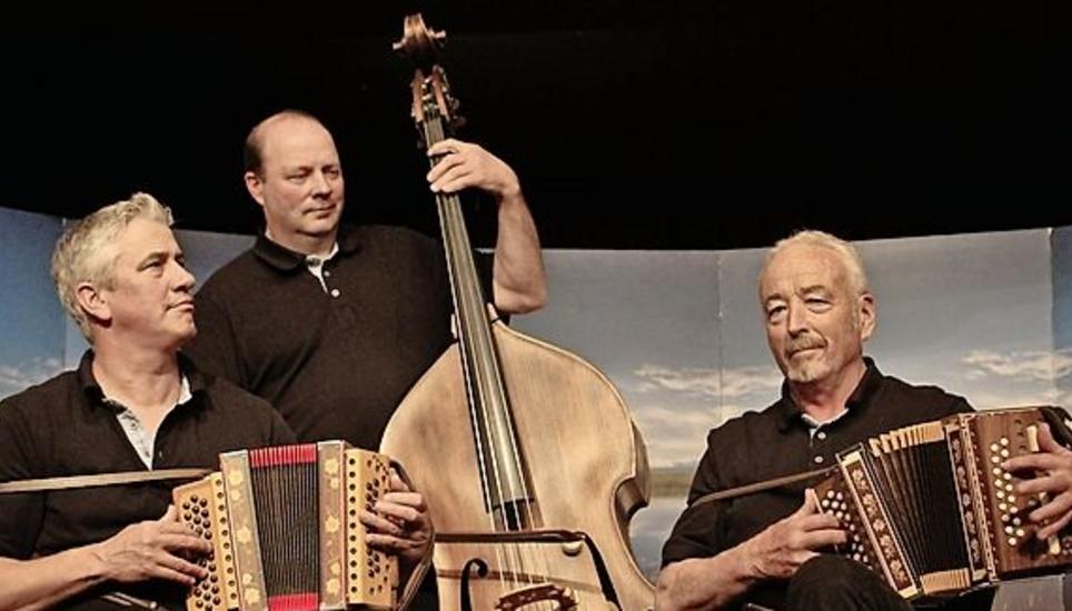 Das Schwyzerörgeli Trio Grünenberg aus dem Emmental. Bild: Marielle Heeb