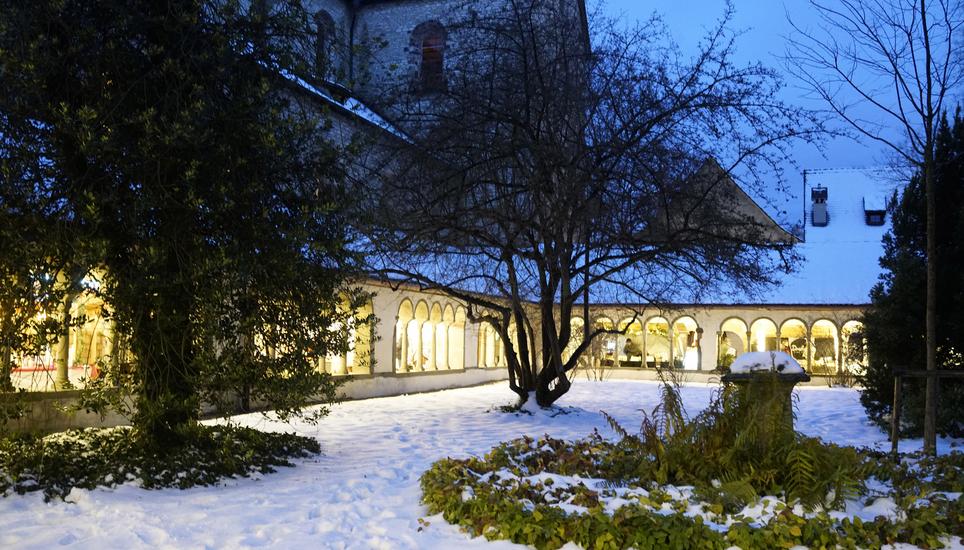 Im Winter 2019 wird der Kreuzgang wieder zum Schauplatz des Weihnachtsmarktes. Bild: zvg
