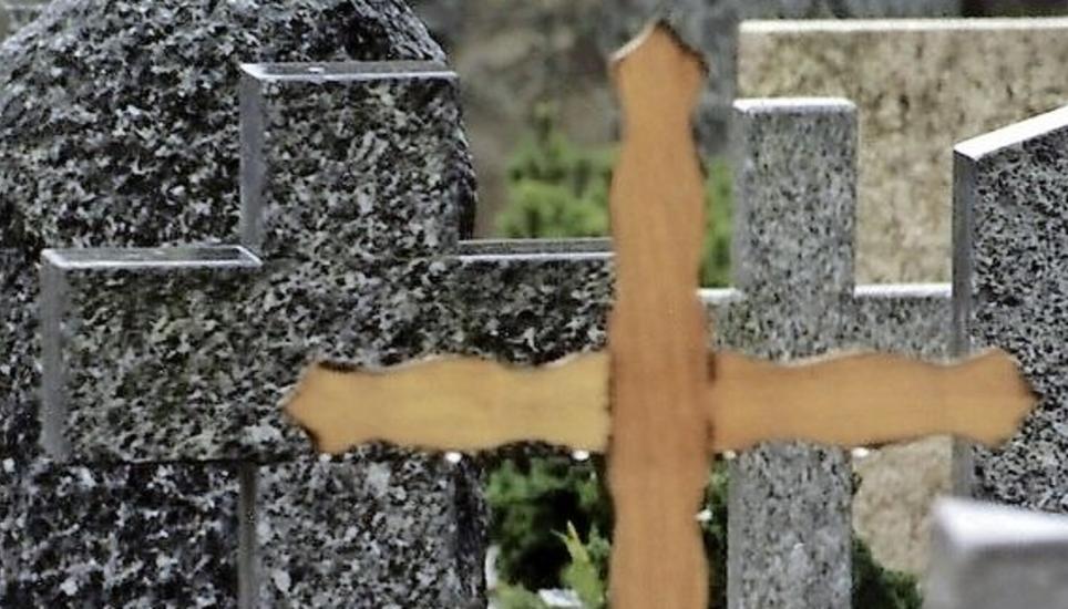 Ein Grabstein auf dem Ostfriedhof in St. Gallen. Bild: Key