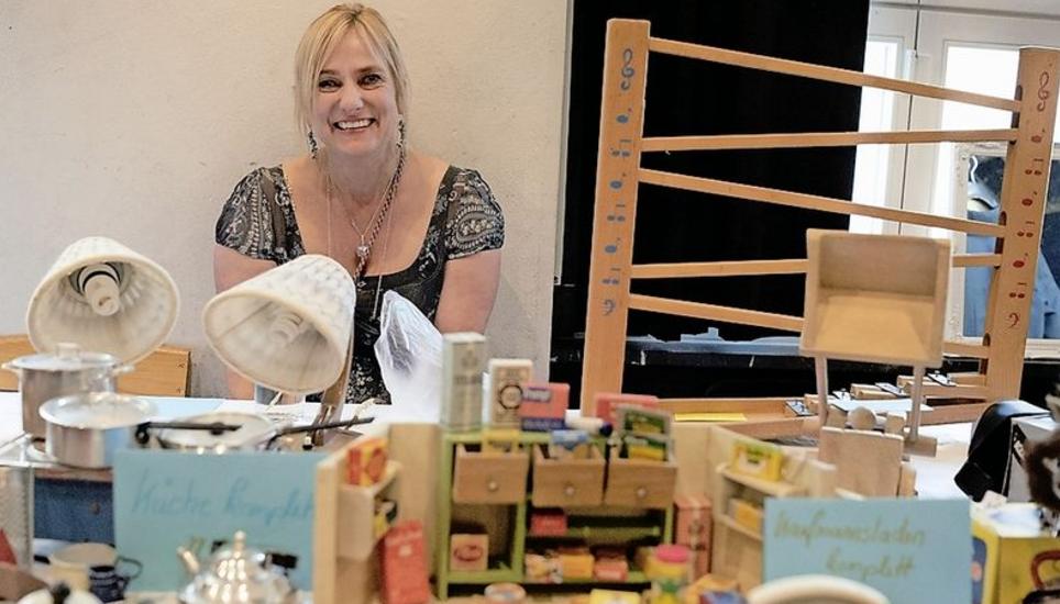 Wiederholungstäterin: Christine Hafner war zum dritten Mal dabei auf dem Nachtflohmarkt.