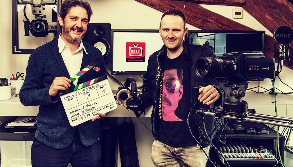Das Team hinter TUBE IT: Boris Litmanowitsch und Beat Hochhäuser.