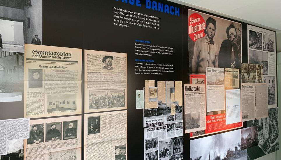 Impressionen der neuen Ausstellung im Museum zu Allerheiligen. Bilder: Radio Munot