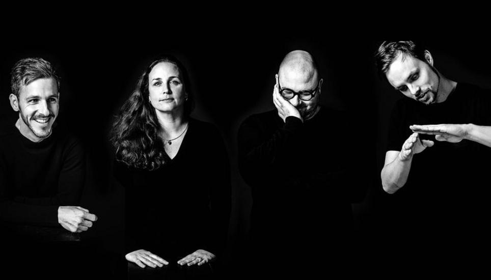Die Geschäftsführung der Dost Architektur GmbH setzt sich zusammen aus (v. l.) Andi Loew, Rachel Gaudenz – sie leitet die Geschäfte in Luzern –, Dominic Meister und Julian Tschanen. Bild: zvg