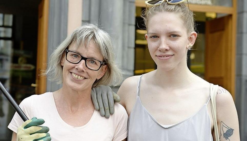 Silvia Pellaton (l.) und Tochter Saskia wollen etwas bewegen: «Wir wollen nicht nur reden, sondern machen.»