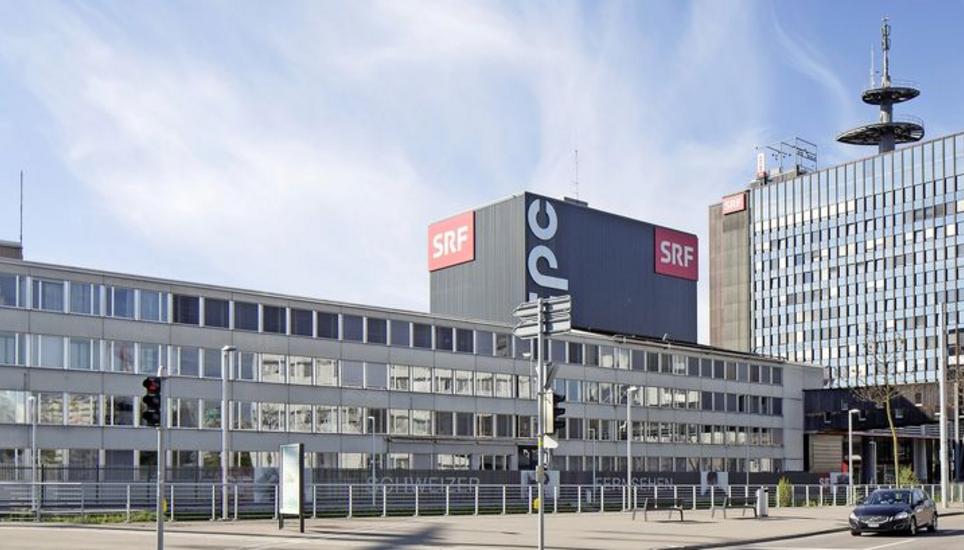 Das SRF-Areal in Zürich Leutschenbach. Bild: Key
