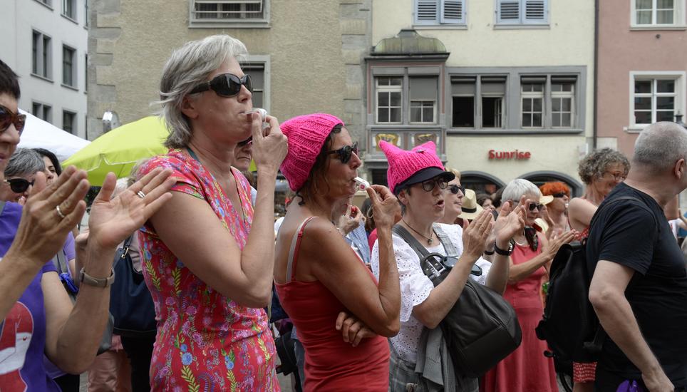 Dort wurde es teilweise auch laut.