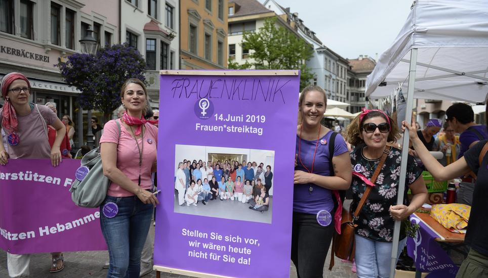 Trotzdem ging es an diesem Tag natürlich hauptsächlich um die Anliegen von Frauen.
