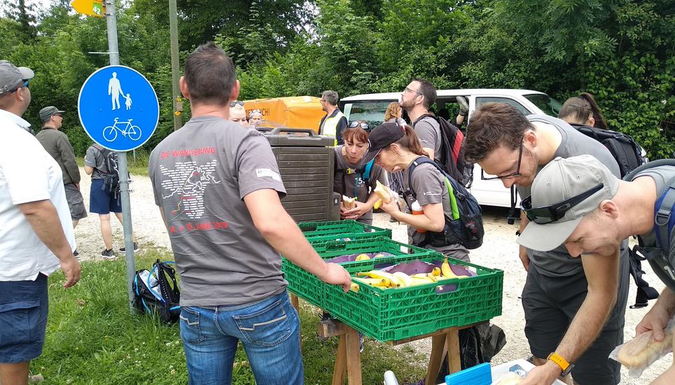 Proteine sind wichtig: Ein kleiner Snack für den Endspurt.