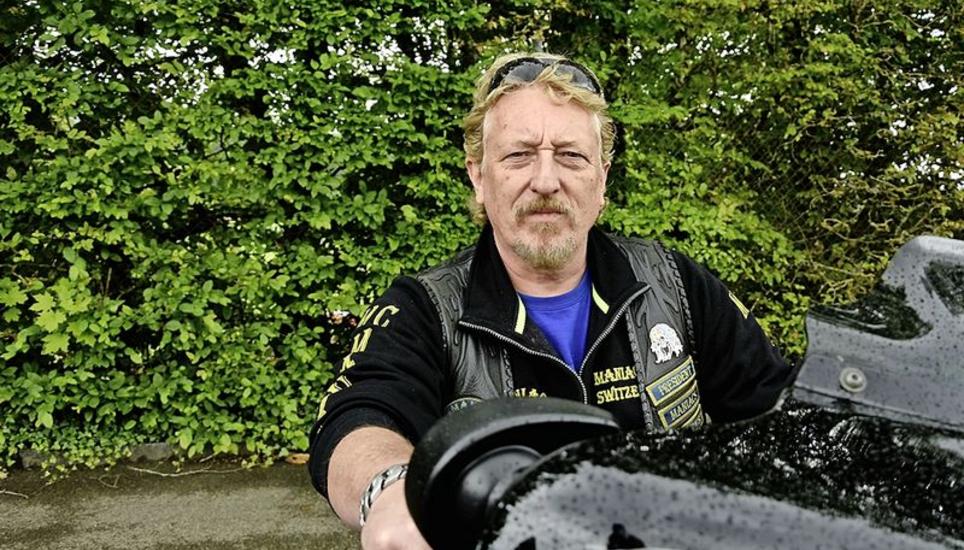 Roland Probst ist Präsident des «Maniacs MC Schaffhausen». Viele der Anlässe des Clubs drehen sich ums Essen.