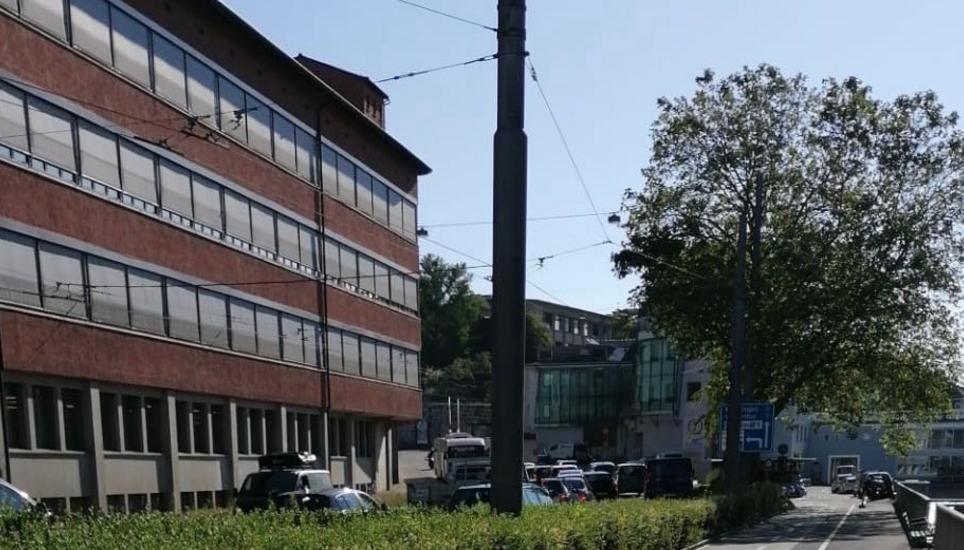 Der Unfall am Mittwoch sorgte in der gesamten Stadt Schaffhausen für Stau. Bild: zvg