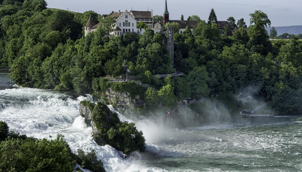 Am 25. November soll es einen Solidaritätsmarsch zum Rheinfallbecken geben. Bild: Jeannette Vogel