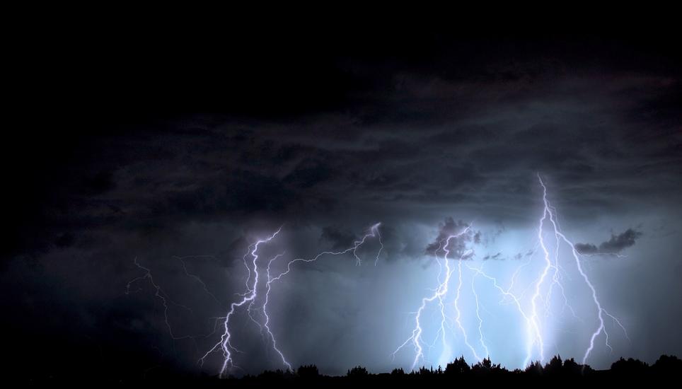 Heute sind heftige Gewitter mit Starkregen, Hagel und Sturmböen möglich. Bild: Pixabay