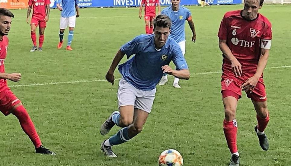 Auch Neustürmer Alessandro Casciato (Mitte) blieb trotz Bemühungen torlos. Bild: zvg