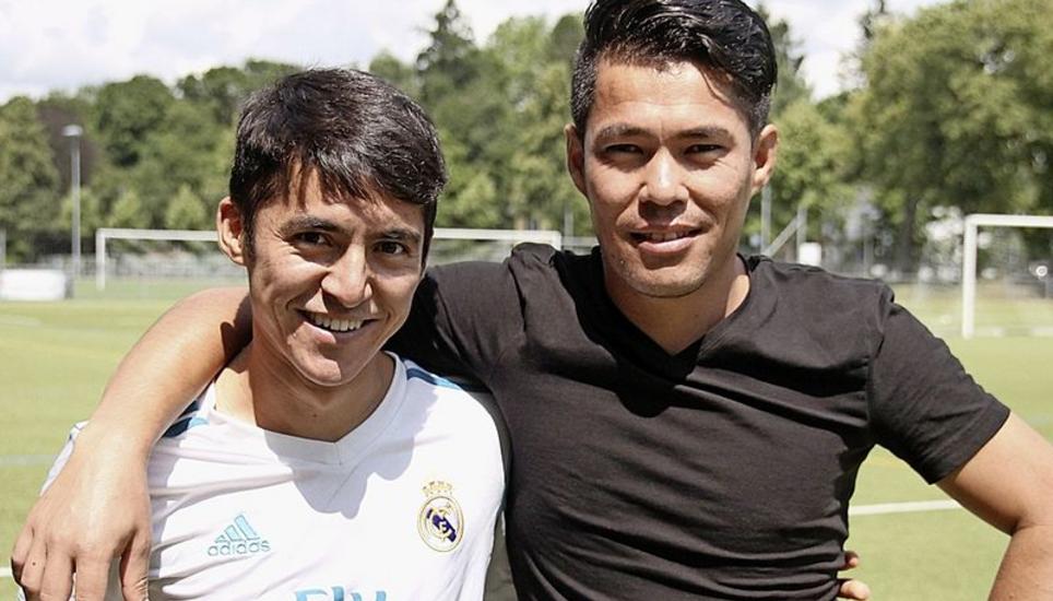 «Wir hoffen, heute alle Spiele gewinnen zu können», sagten Jawid Ahmadi (l.) und Reza Nabawi.
