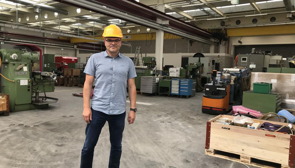 Insgesamt 170 Mitarbeiter werden in der Behindertenwerkstätte am neuen Standort tätig sein. Bild: Radio Munot
