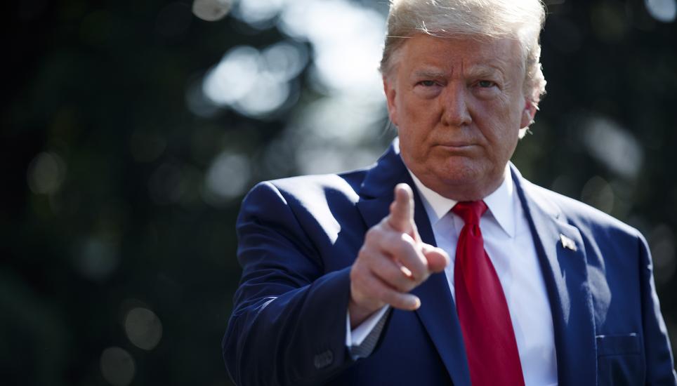 Der US-Präsident Donald Trump. Bild: Key