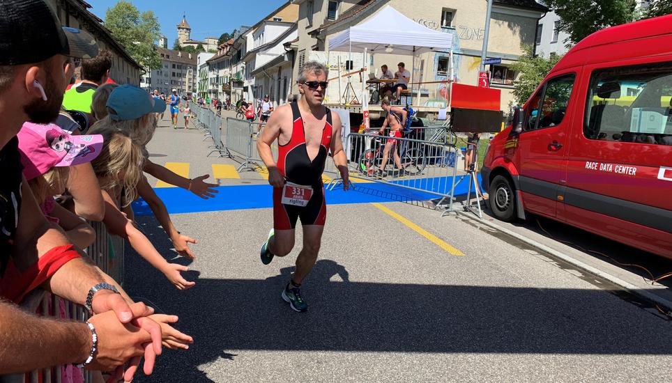 Zum letzten Mal fand der Schaffhauser Triathlon 2019 statt. Archivbild: Radio Munot