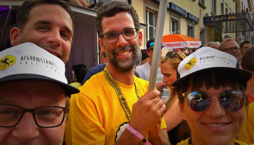 Täglich waren auf dem Festivalgeländer zehn Freiwillige im Einsatz.
