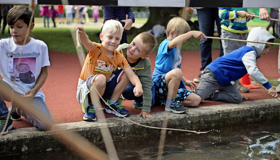 Impressionen vom Munot-Kinderfest. Bild: Selwyn Hoffmann