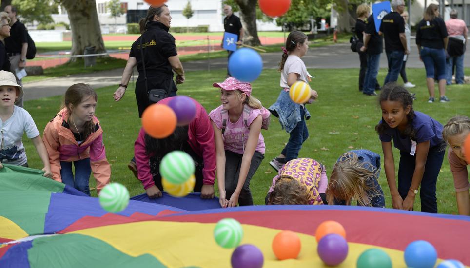 Impressionen vom Munot-Kinderfest. Bild: Selwyn Hoffmann