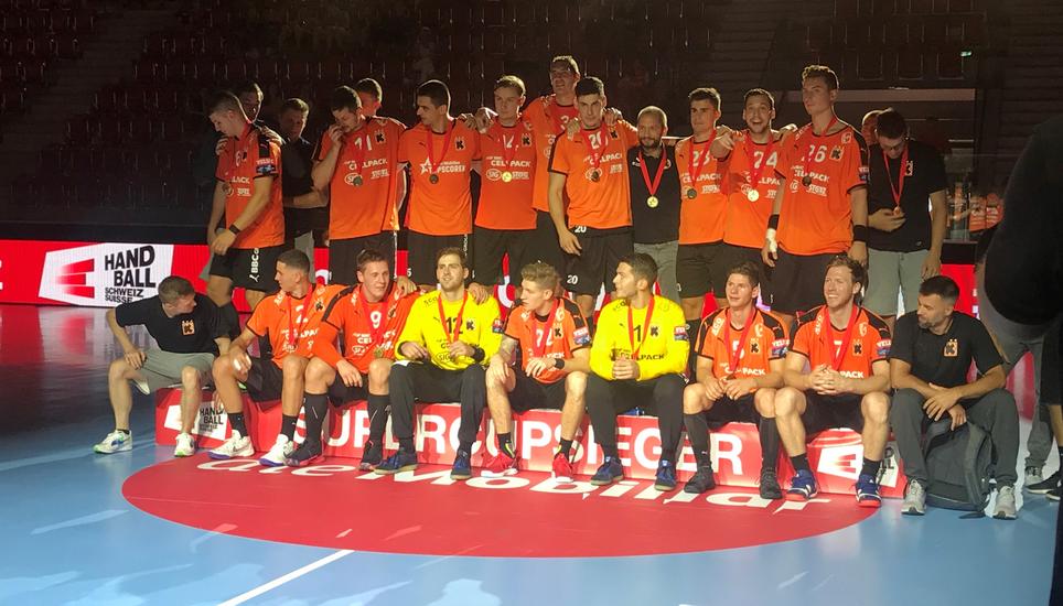 Die Kadetten Schaffhausen sind Supercup-Sieger 2019/20.
