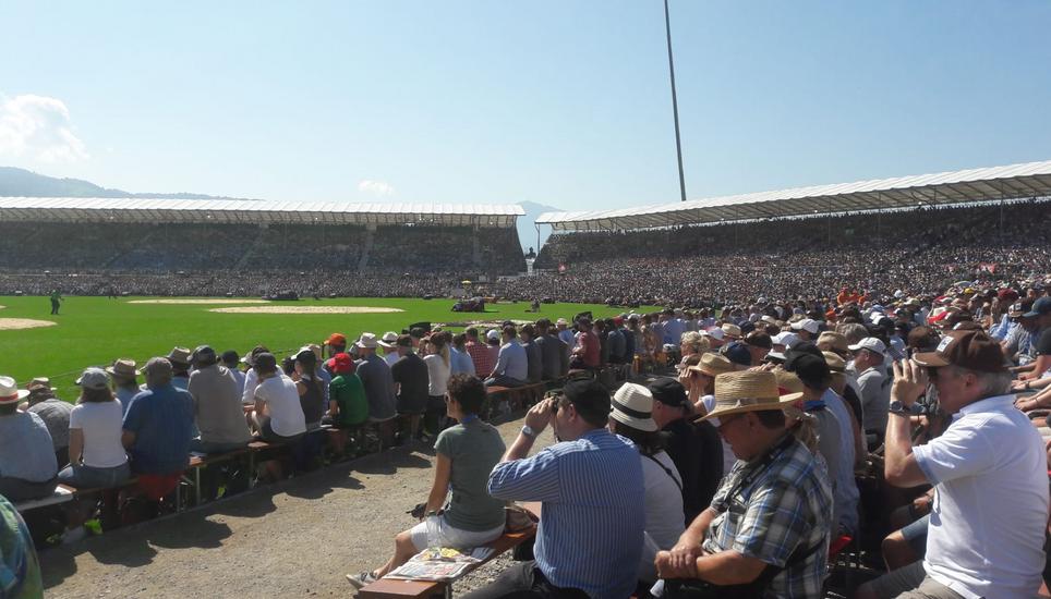 Das Wetter spielte am ESAF auch mit. Bild: Pascal Oesch