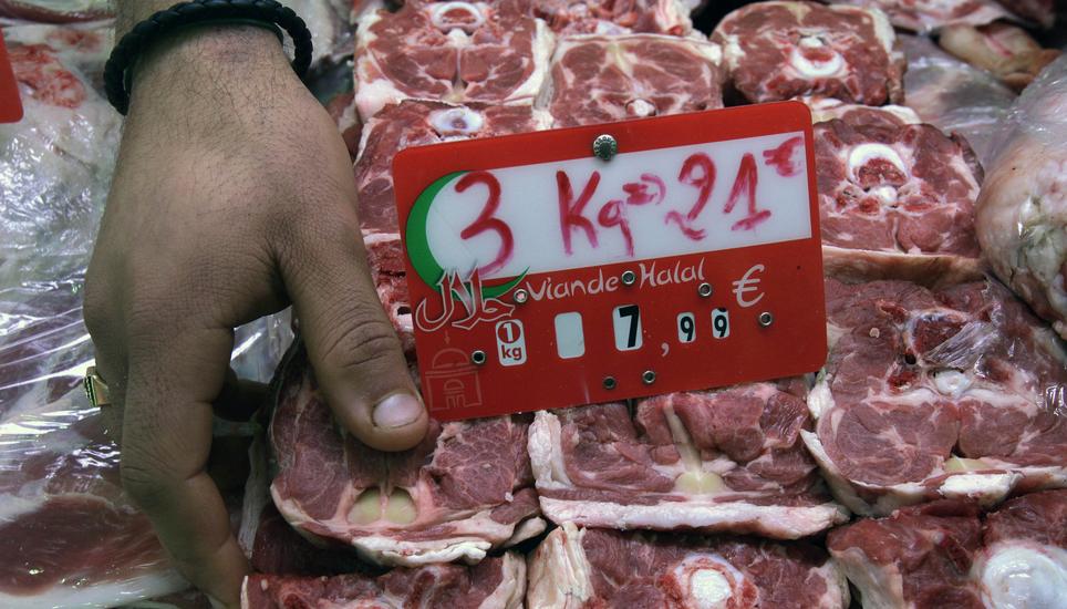 Für Halal-Fleisch schlägt der Schaffhauser Regierungsrat eine Deklarationspflicht vor. Bild: Key
