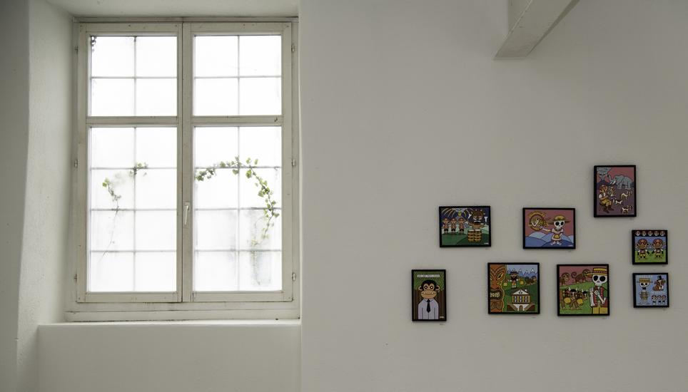 Eine frühere Ausstellung in der Neuhauser Galerie Reinart.