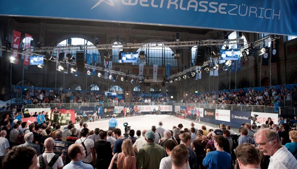 Ein Teil des Events findet im Zürcher Hauptbahnhof statt. Bild: diamondleague.com