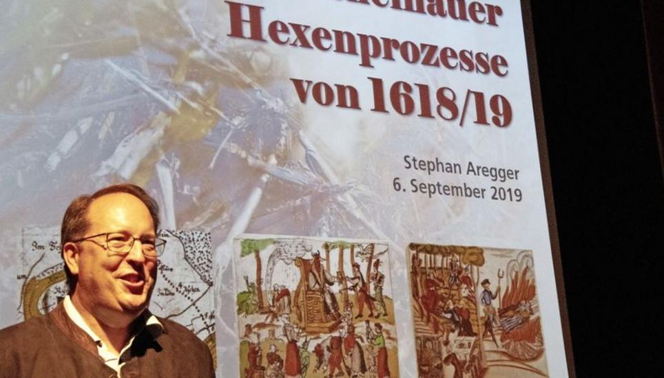 Zufällig stiess Stephan Aregger bei seinen Recherchen im Staatsarchiv auf ein totgeschwiegenes Kapitel der Rheinauer Geschichte. Bild: Ueli Meier