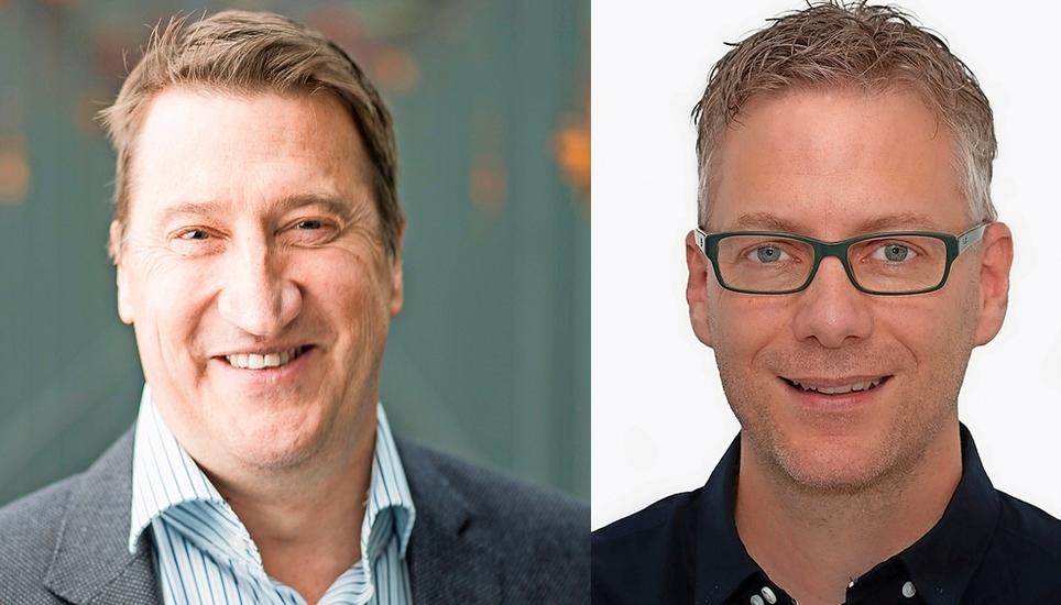 Roland Fluor (l.) und Peter Krüsi werden als neue Heimleiter in Ramsen und Stein am Rhein fungieren. Bilder: zvg