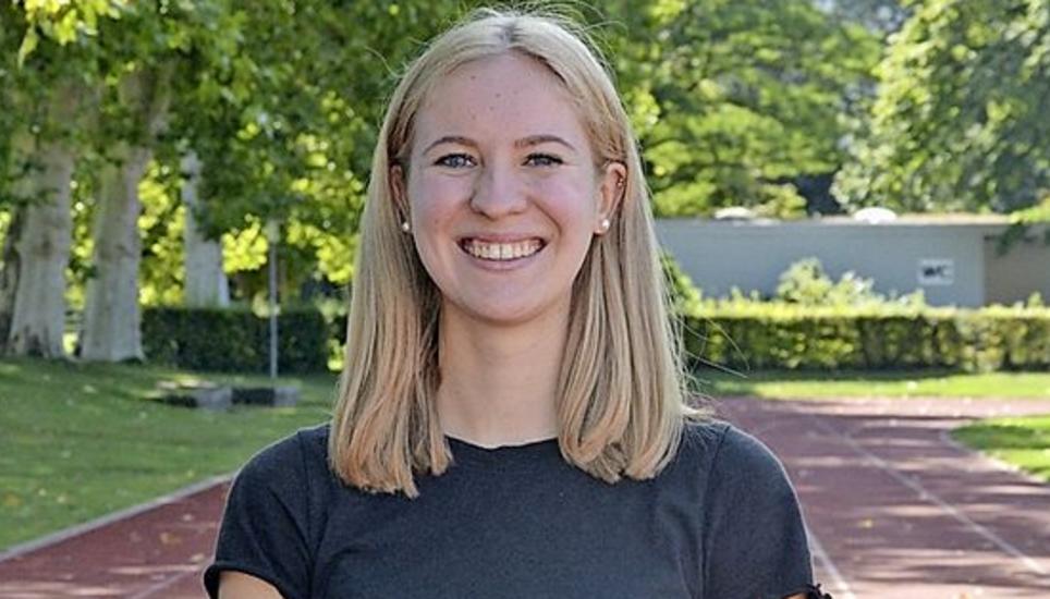 Am Sponsorenlauf rechnet Julia Baumann mit über 50 Teilnehmern. Bild: Louise Ann Roos